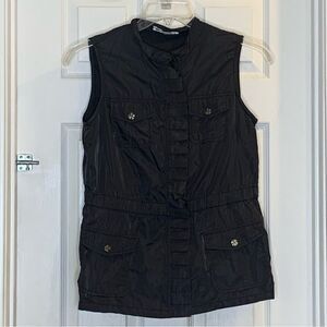 Mono Reno Black Full Zip Vest Black Size Large